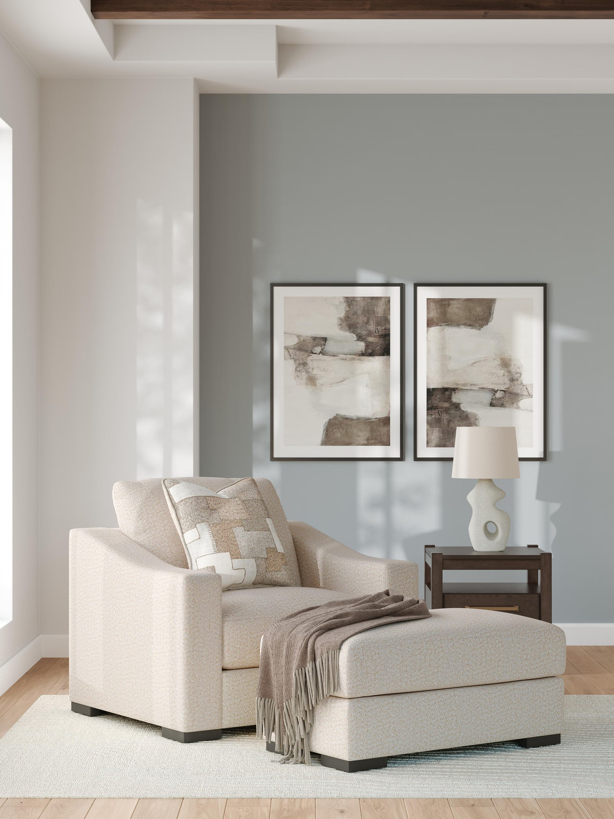 Signature Design by Ashley Varahill Area Rug, 8′ x 10′, Hand Tufted High-Low