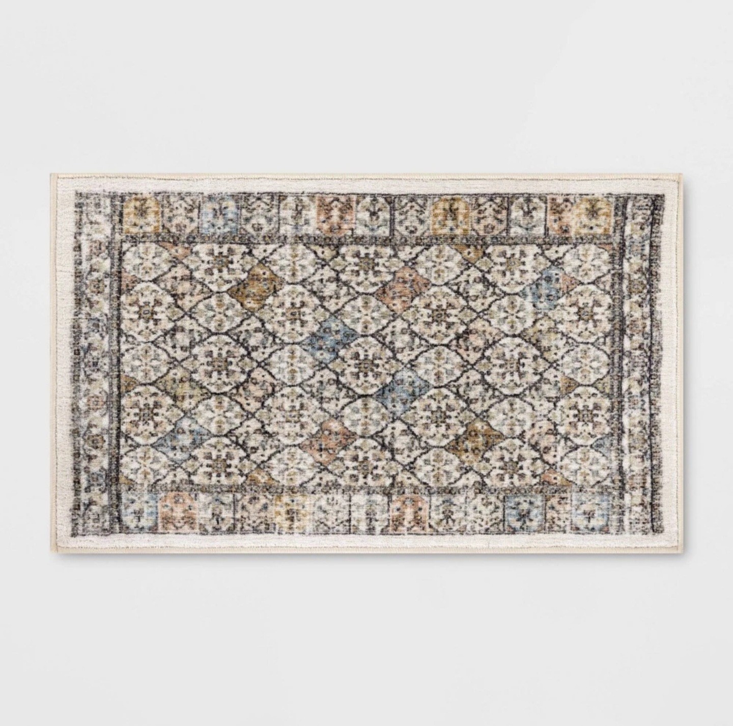 1’8″x2’10” Flat Kitchen Rug soft to the touch – Threshold new