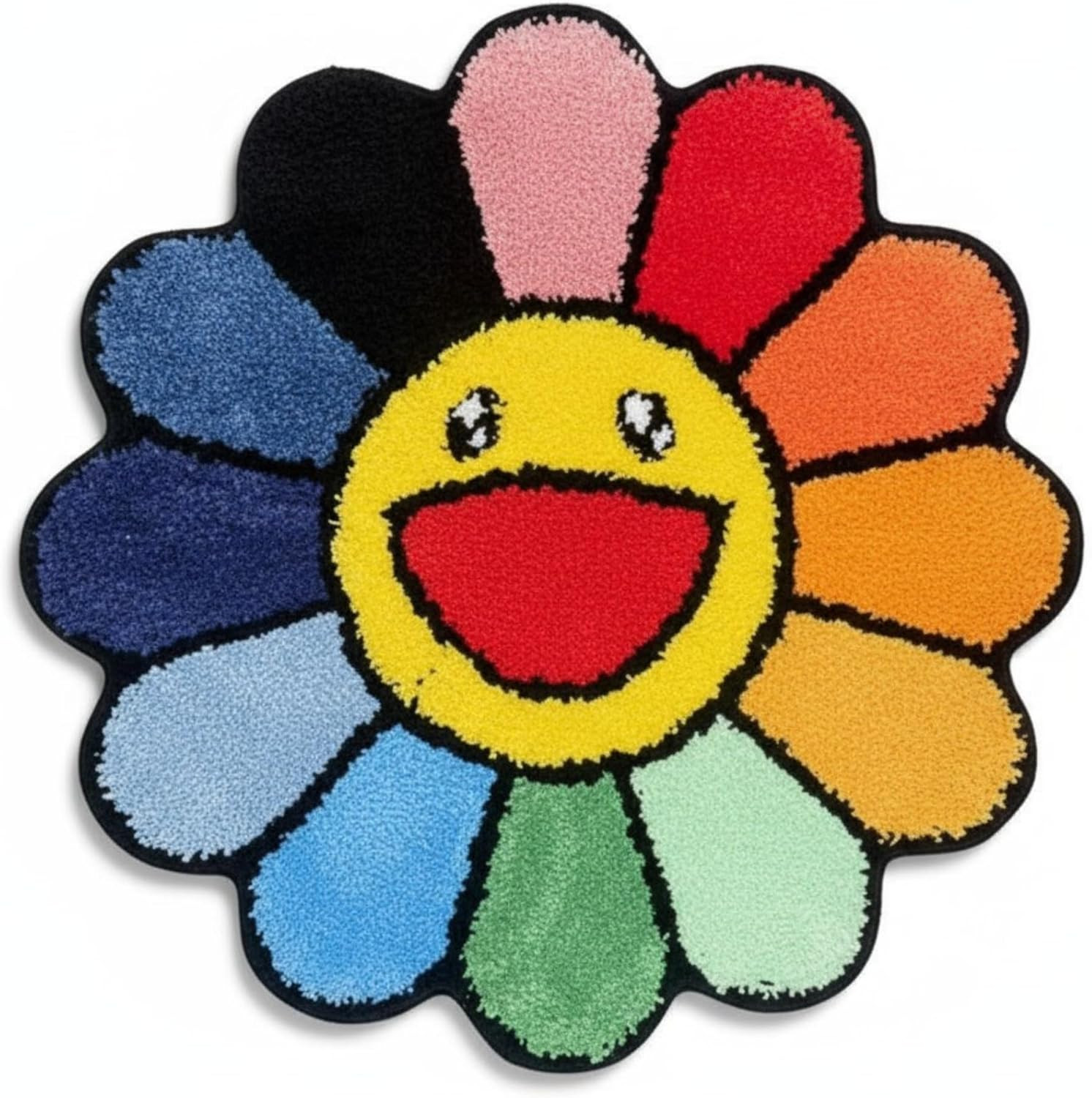 Murakami Rug – Handmade & Premium- 28In (70Cm) – Hypebeast Decor – Hypebeast Roo