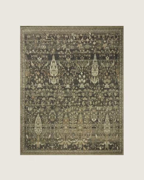LONE FOX X JOON LOLOI Reseda Printed Rug Earth Multi No Rug Pad – NEW