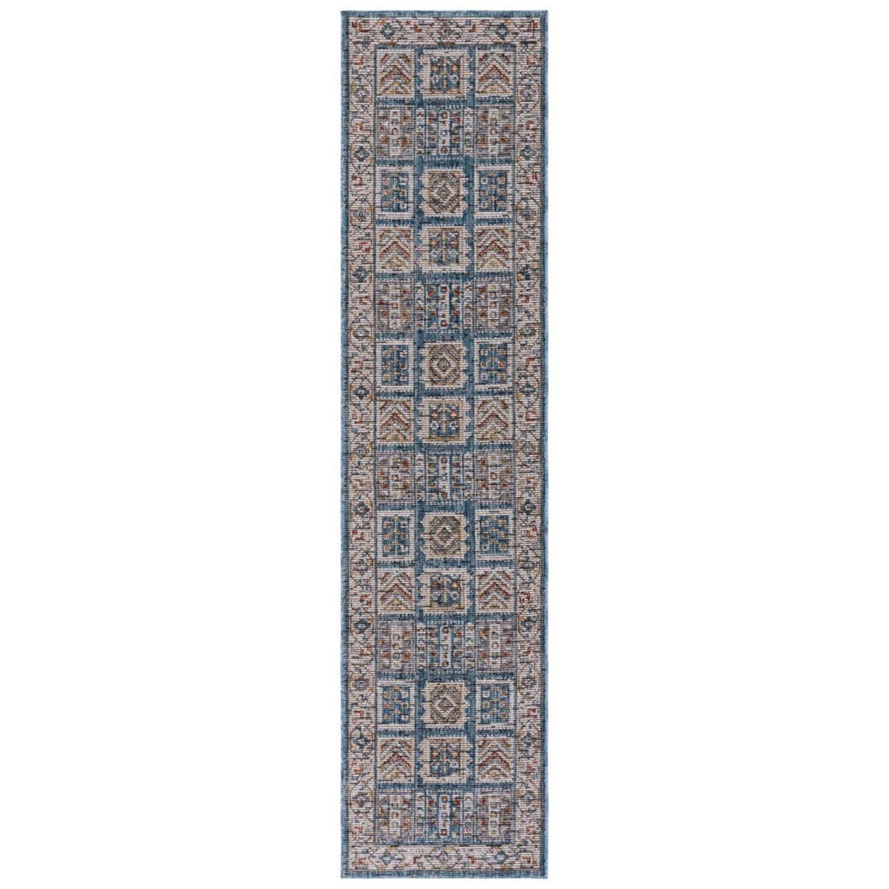 SAFAVIEH Sierra Collection SRA406A Ivory / Blue Rug