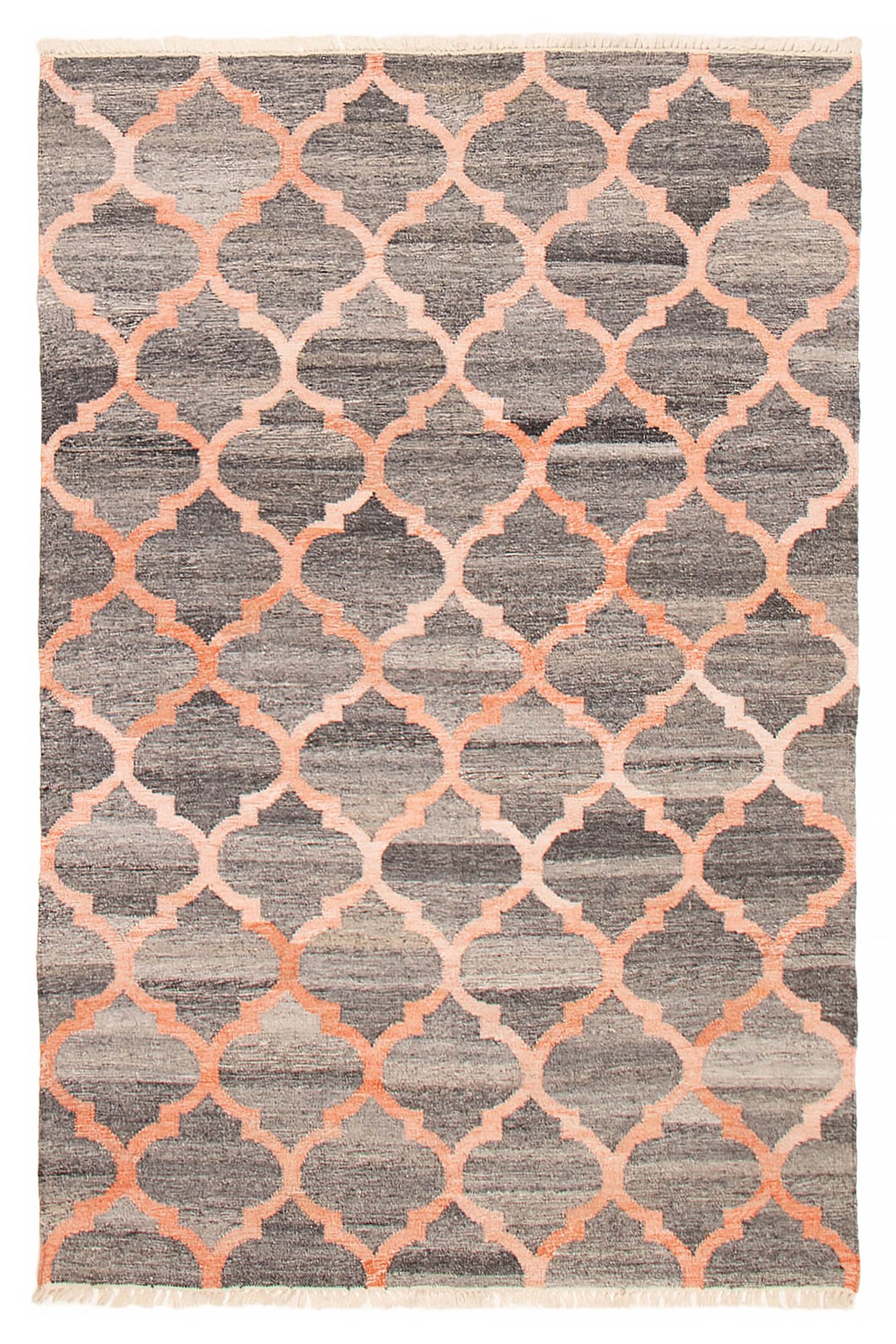 Vintage Hand Woven Area Rug 5’2″ x 8’0″ Traditional Wool Oriental Carpet