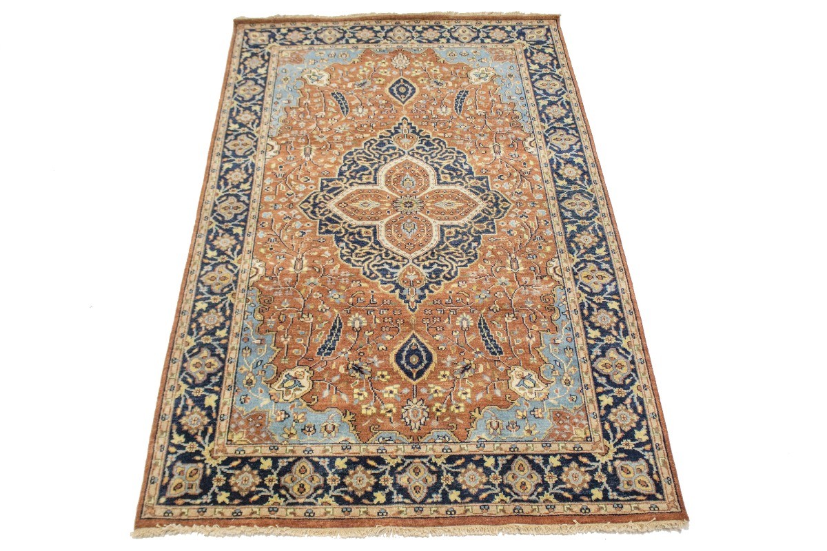 Serapi Oriental Rug Handmade Wool Farmhouse Decor Carpet Vintage Style 5X8 ft