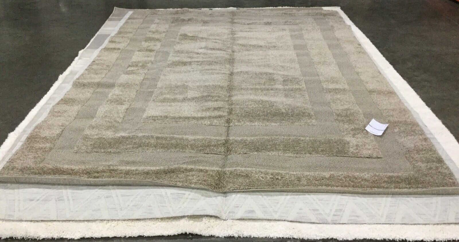BEIGE / BEIGE 9′-6″ X 13′ Loose Thread Rug Reduce price 1172650711 SG454-1313-10