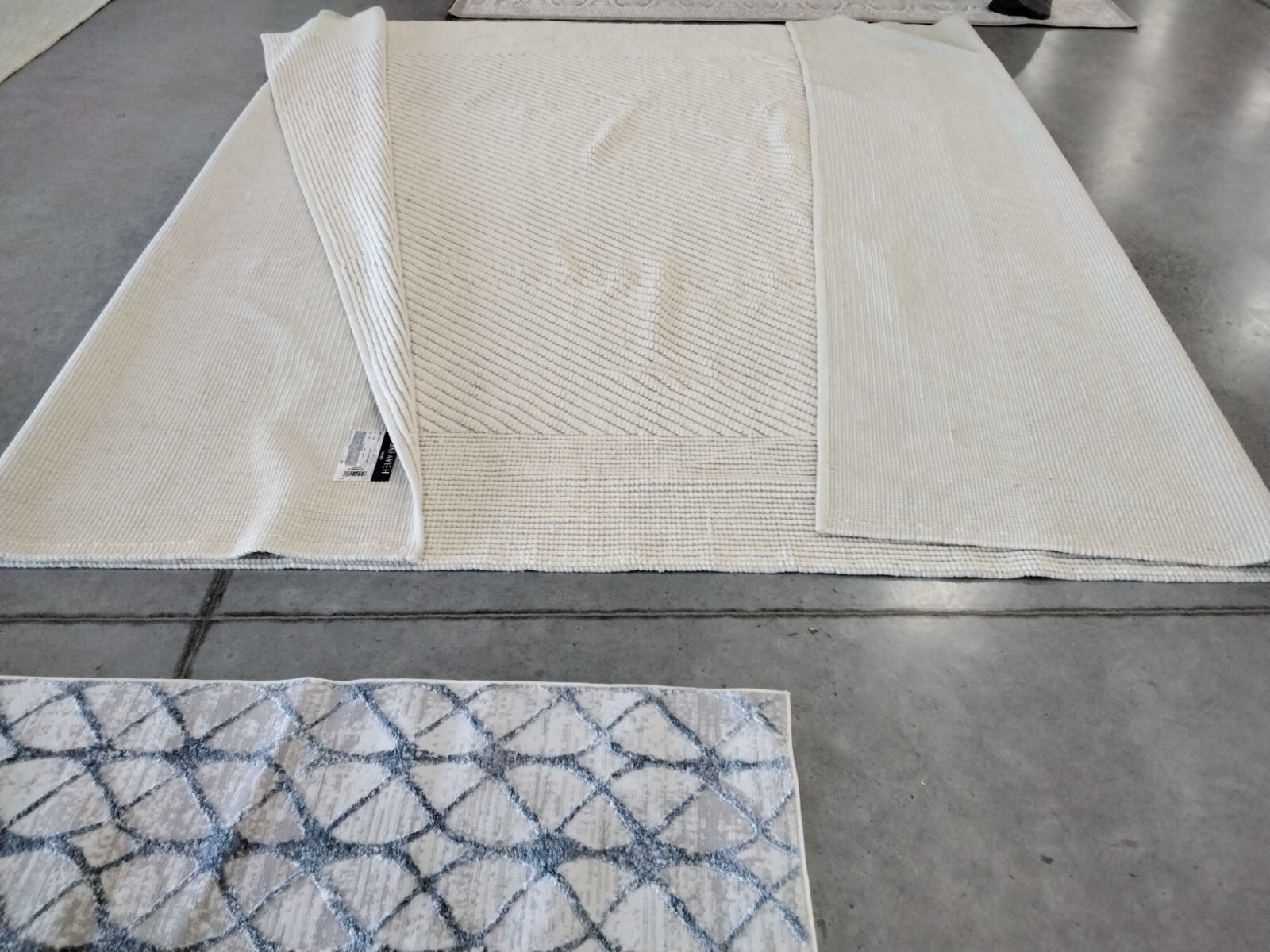IVORY 11′ X 15′ Flaw in Rug, Reduced Price 1172744320 NAT450A-1115