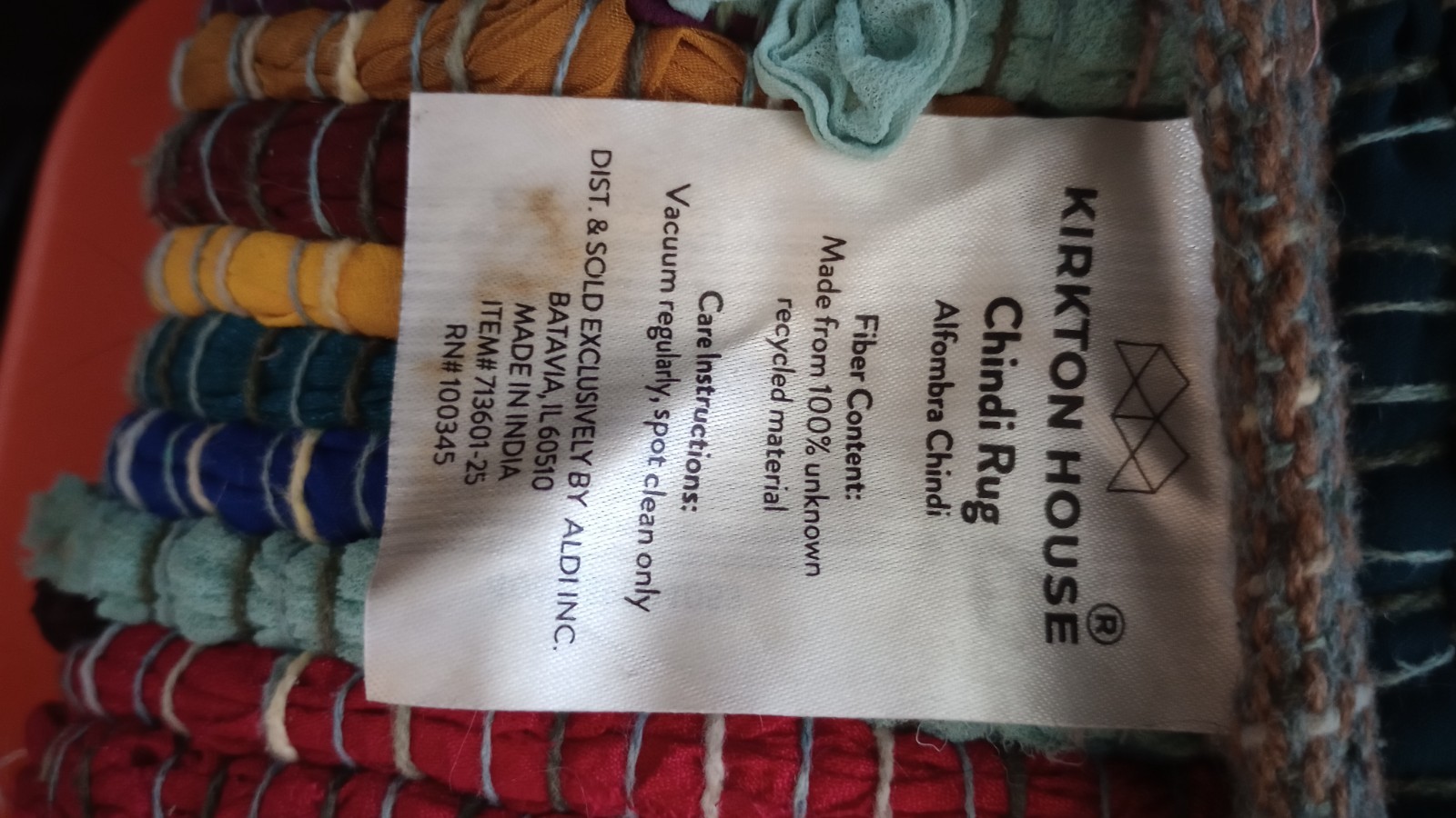 chindi rag rug