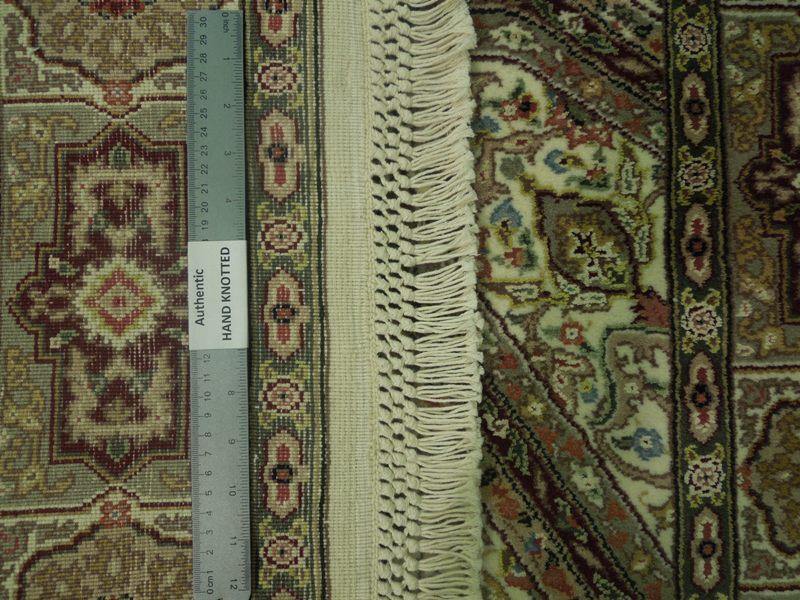 4×6′ Fine Quality Wool & Silk Handmade Rug Esfahaan DOM # PIX-17695