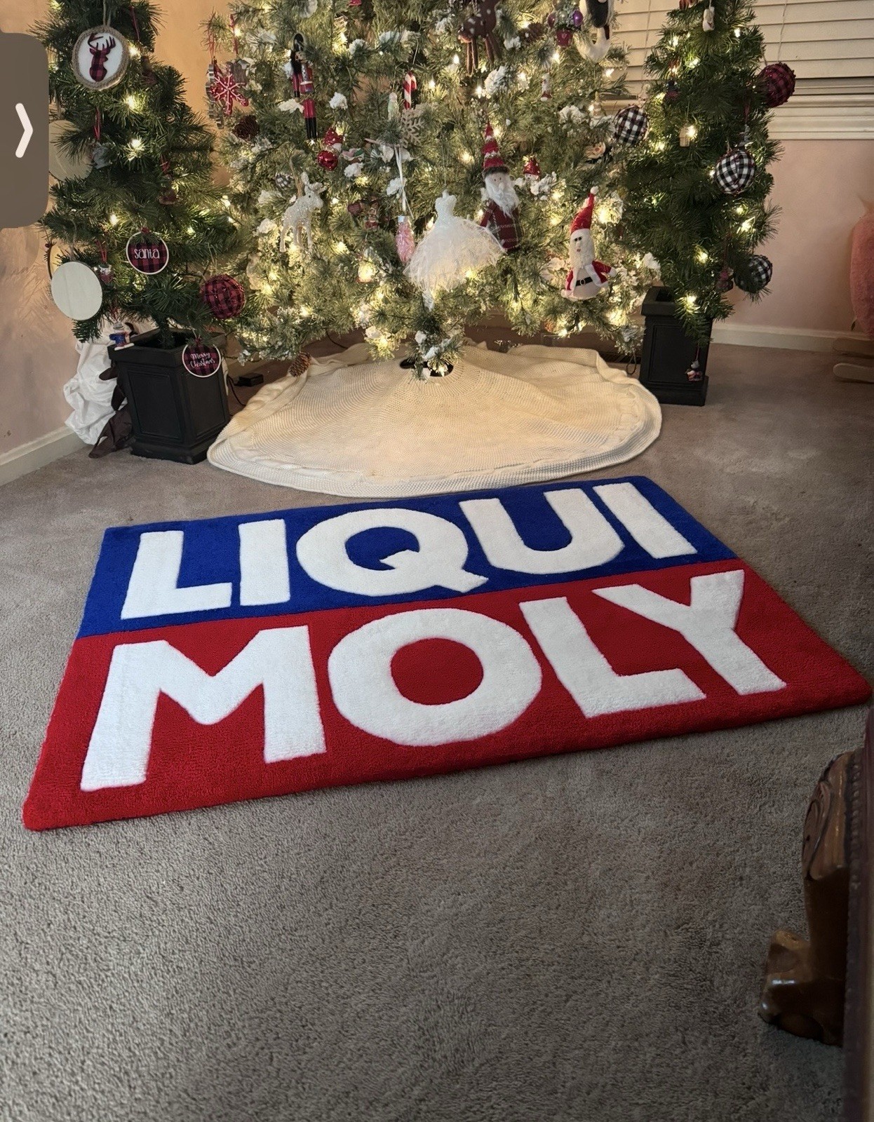 Liqui Moly Handmade Tufted Automotive Car Area Rug