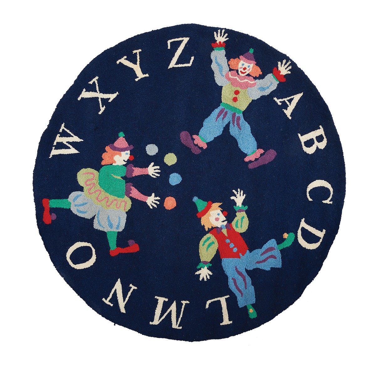 Abc Clown Kids Children’s Everyday Playroom Daycare Clown Circus Premium