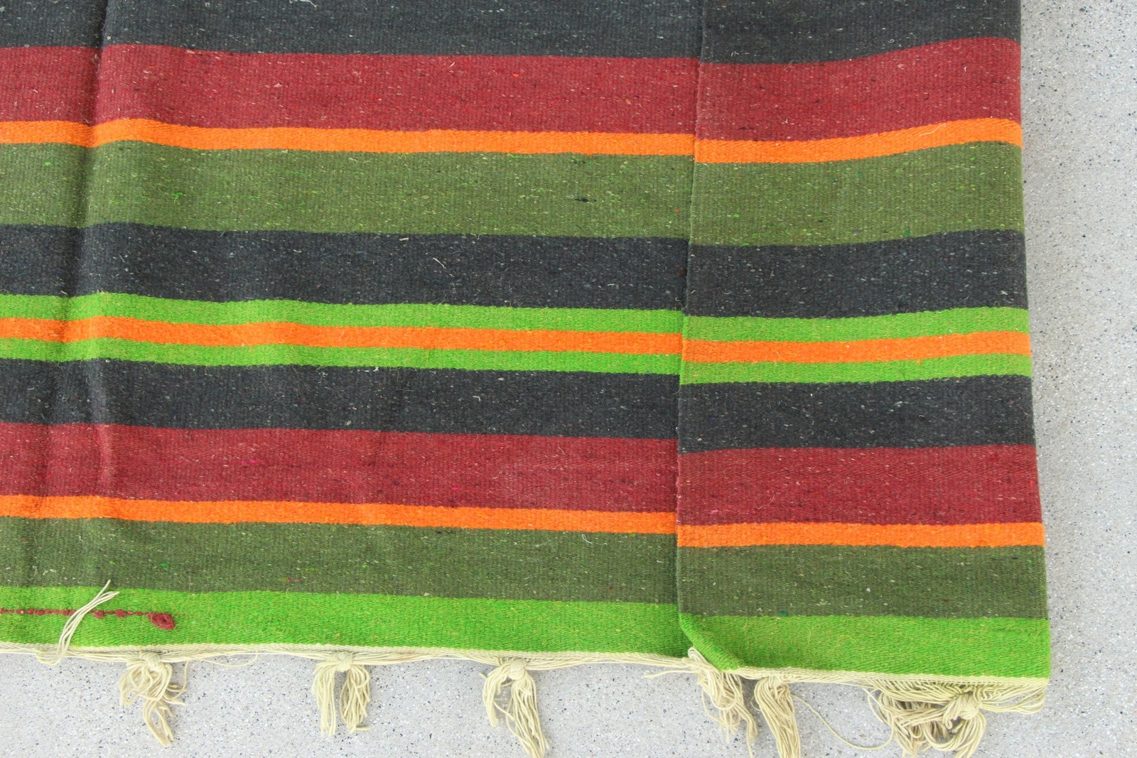 5,8×9,2 ft Vintage Turkish Rug, Large Rug, Green Red Oriental Wool Rug