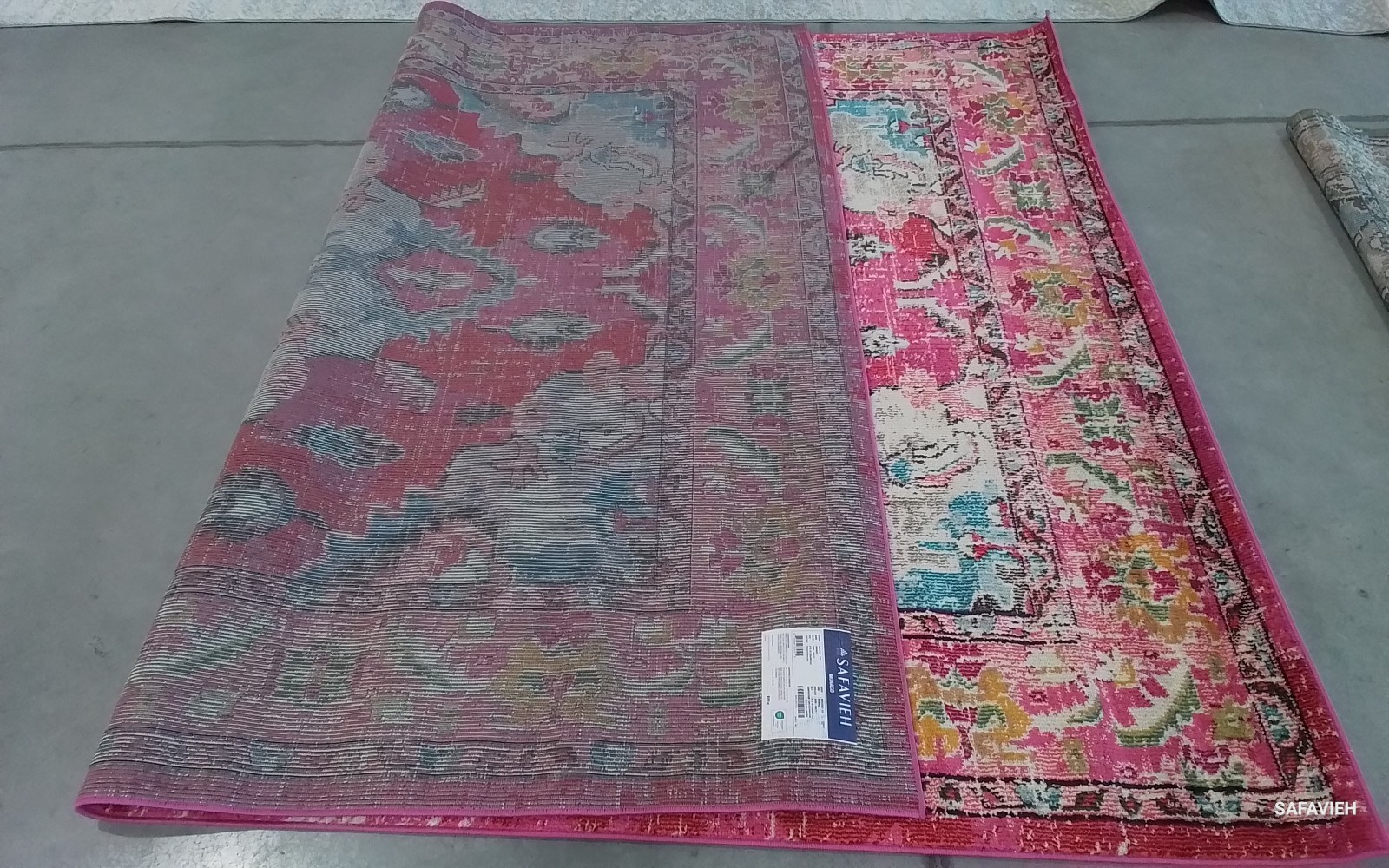 PINK / MULTI 8′-0″ x 10′-0″ Flaw in Rug, Reduced Price 1172780051 MNC243D-810