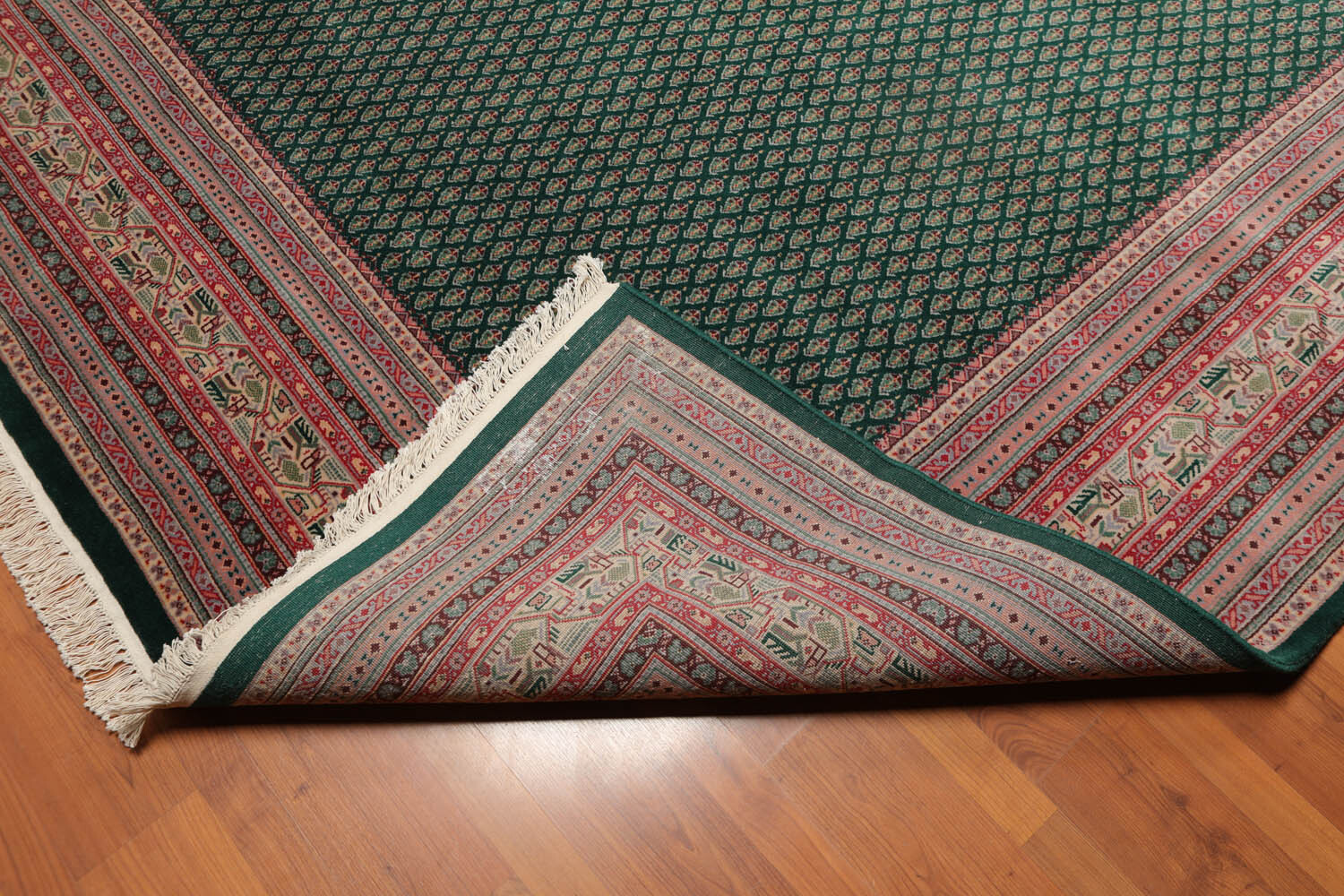 9’x12′ Hand Knotted Wool Traditional 200 KPSI Paisley Boteh Oriental Area Rug