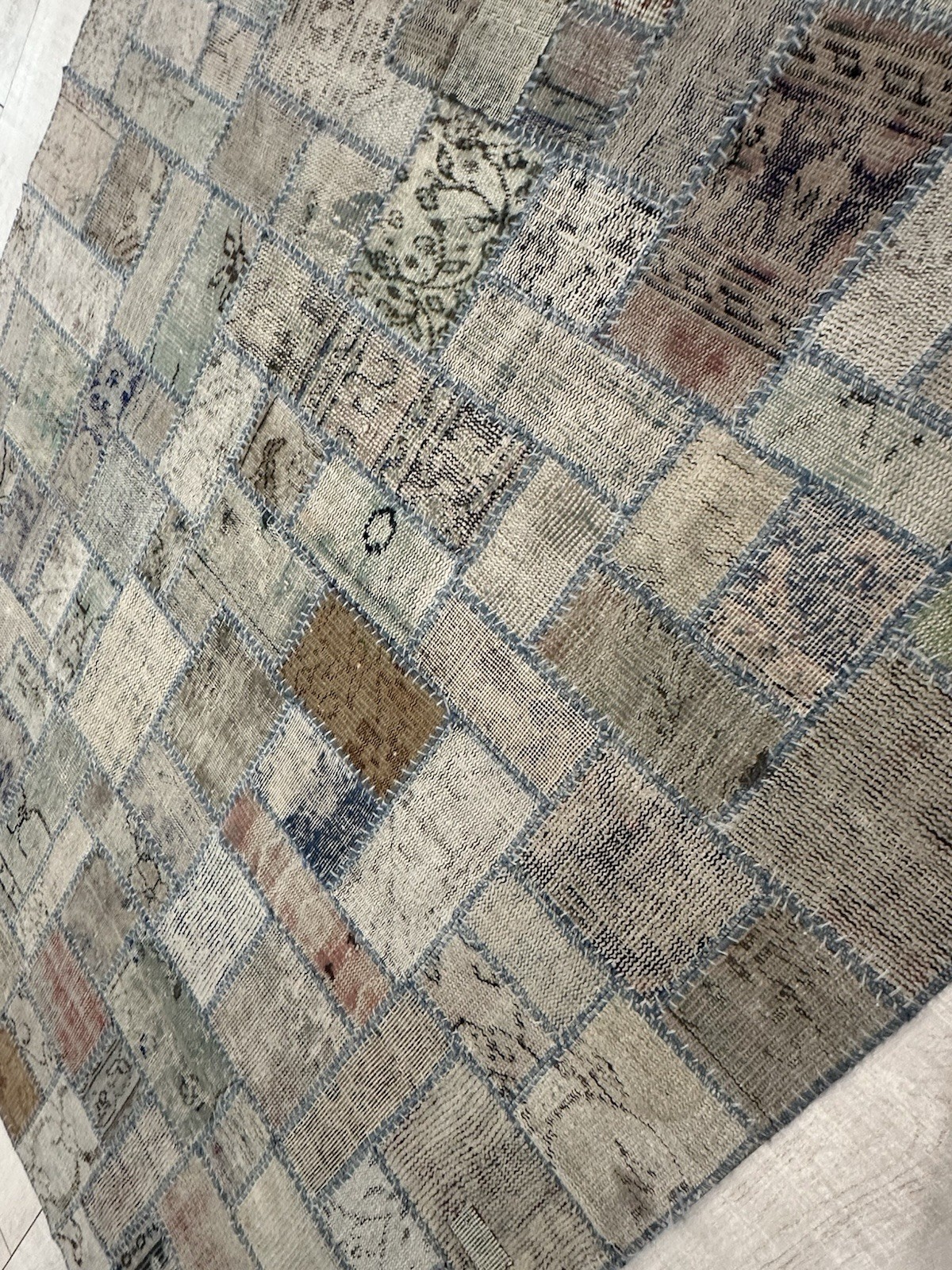 ABC Carpet & Home Wool Patchwork Rug – 5’11” x 7’10”