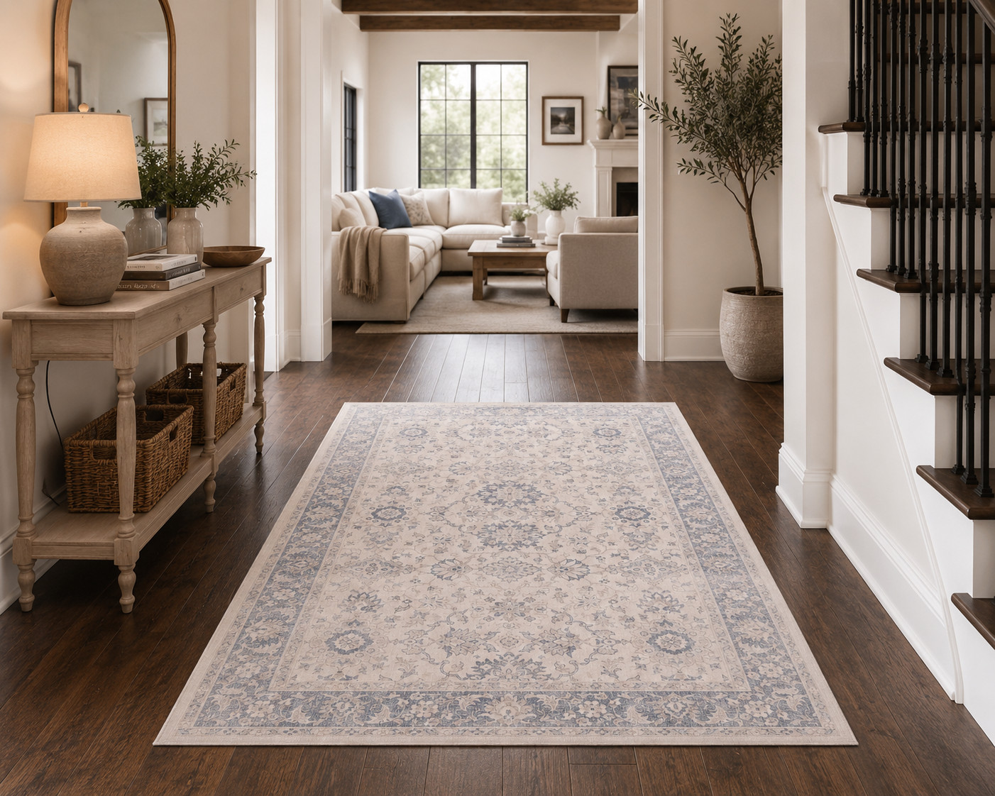 2ft6″ x 8ft Rug Flaire Ornate Patterned Rug