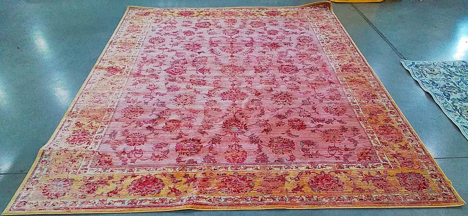 PINK / MULTI 8′-0″ x 10′-0″ Back Stain Rug, Reduced Price 1172791644 VAL113H-8