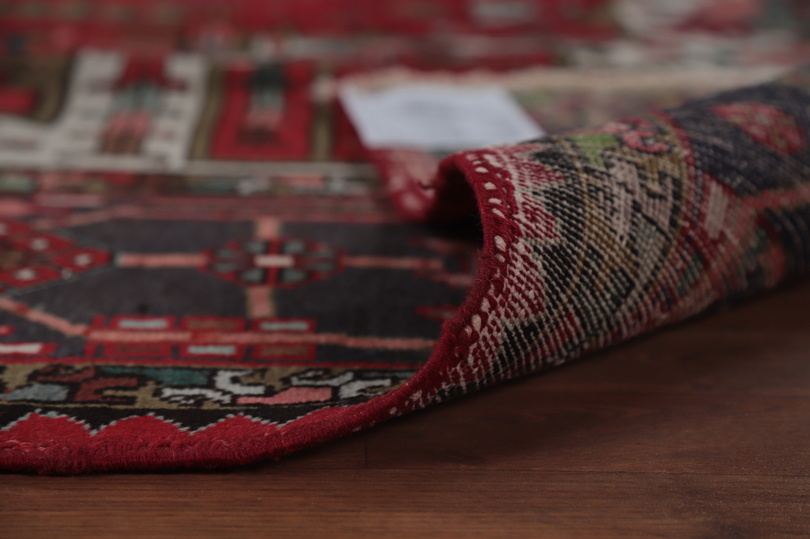 Traditional Vintage Nomadic Hand-made Geometric Wool Heriiz Rug Area Carpet 8×11