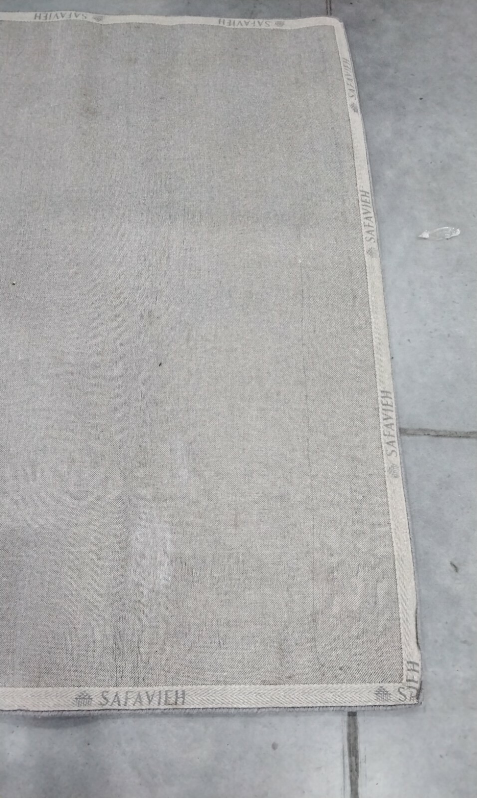 GREY 6′ X 6′ Square Stained Rug, Reduced Price 1172710389 HIM610K-6SQ