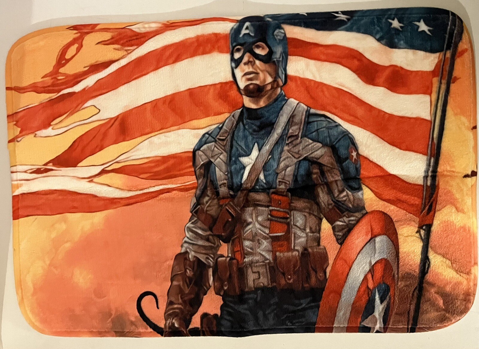 Captain America Soft Anti-slip Floor Mat 23×16