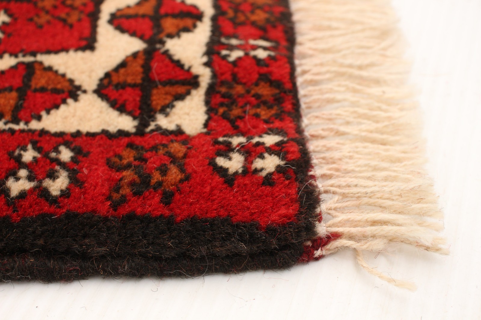 Traditional Hand-knotted Wool Oriental Carpet 3’7″ x 4’7″ Area Rug