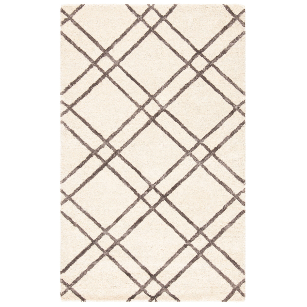 SAFAVIEH Himalaya HIM901H Handmade Ivory / Dark Grey Rug