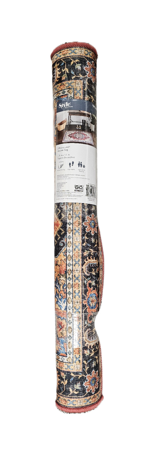 NEW Style Selections 2’6″ x 4′ Area Rug #5472499