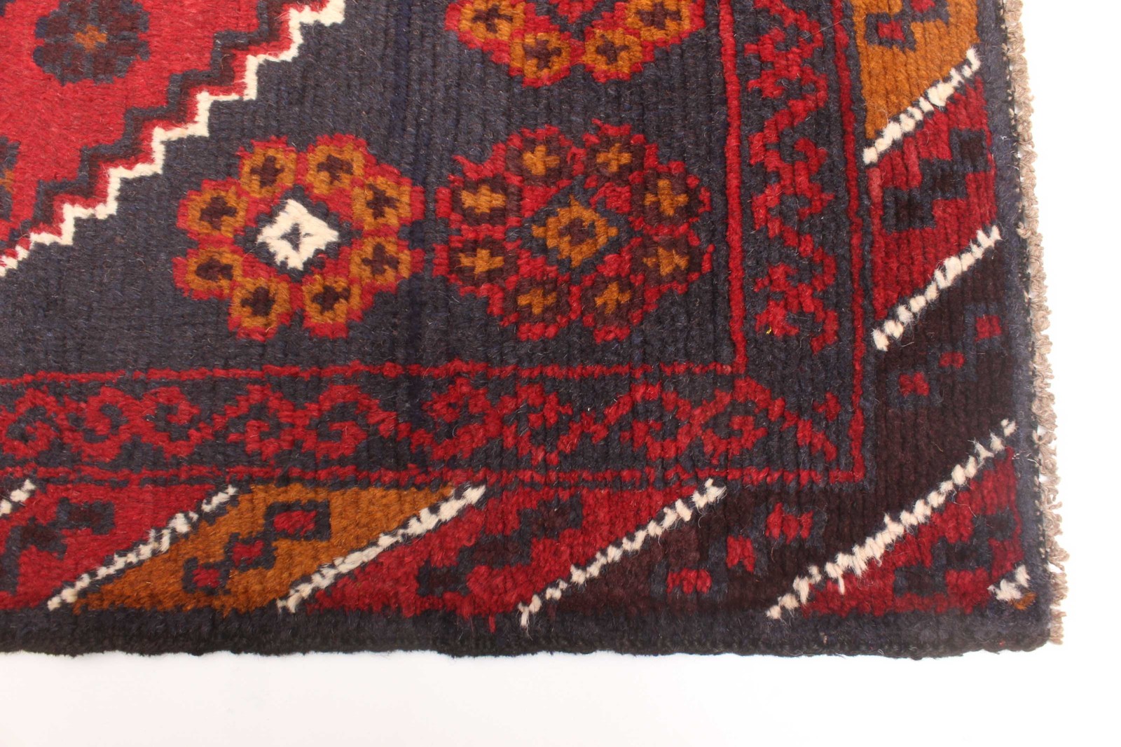 Vintage Traditional Hand-Knotted Area Rug 3’6″ x 6’3″ Oriental Wool Carpet
