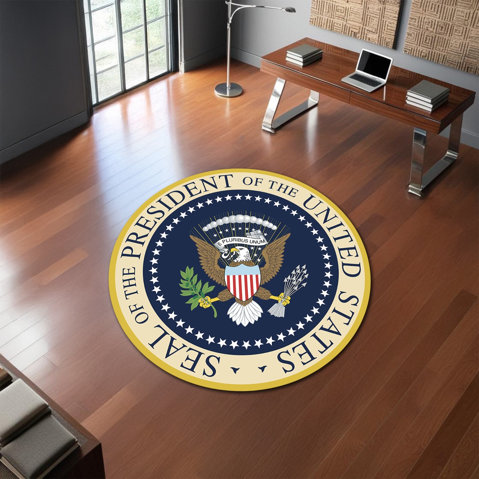 President of the United States Seal Rug, White House Carpet, Oval Office Mat