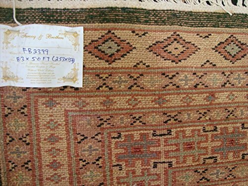 Area Rug Awesome Green Jaldar Abstract Wool Silk Hand Knotted Home Carpet (8×5)’