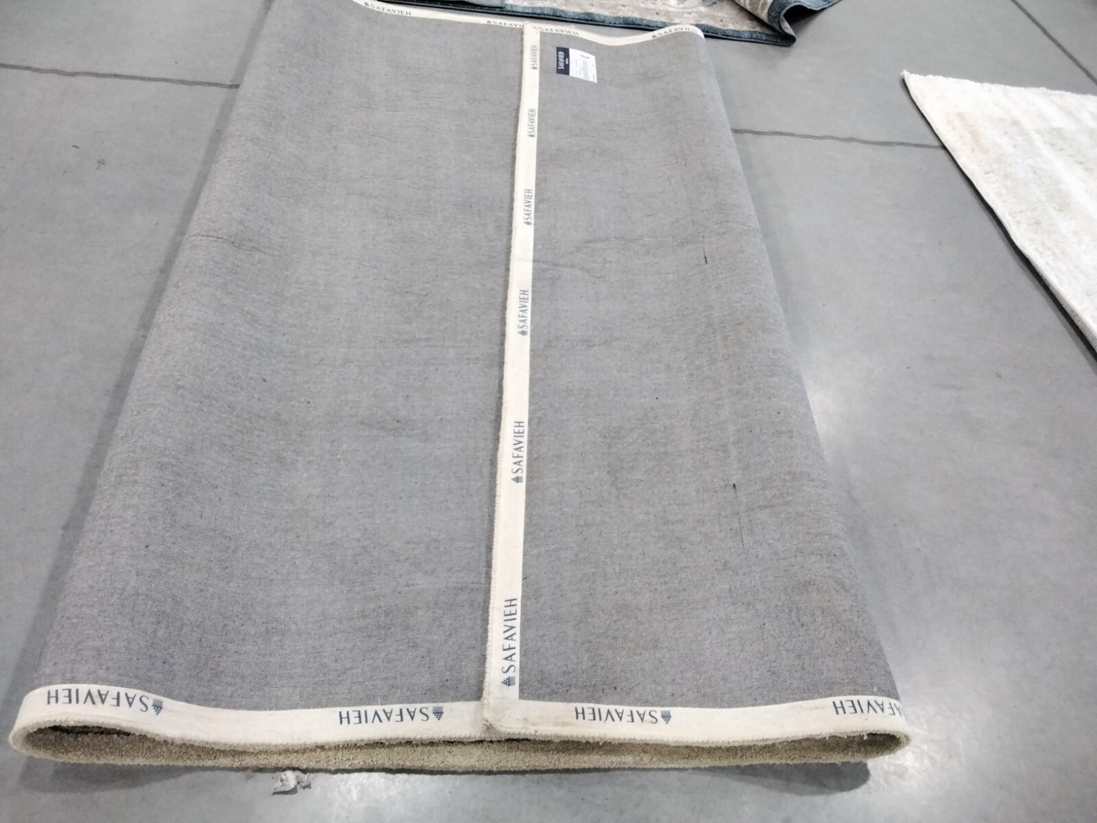 BEIGE / BEIGE 8′ X 10′ Back Stain Rug, Reduced Price 1172759426 AN570A-8