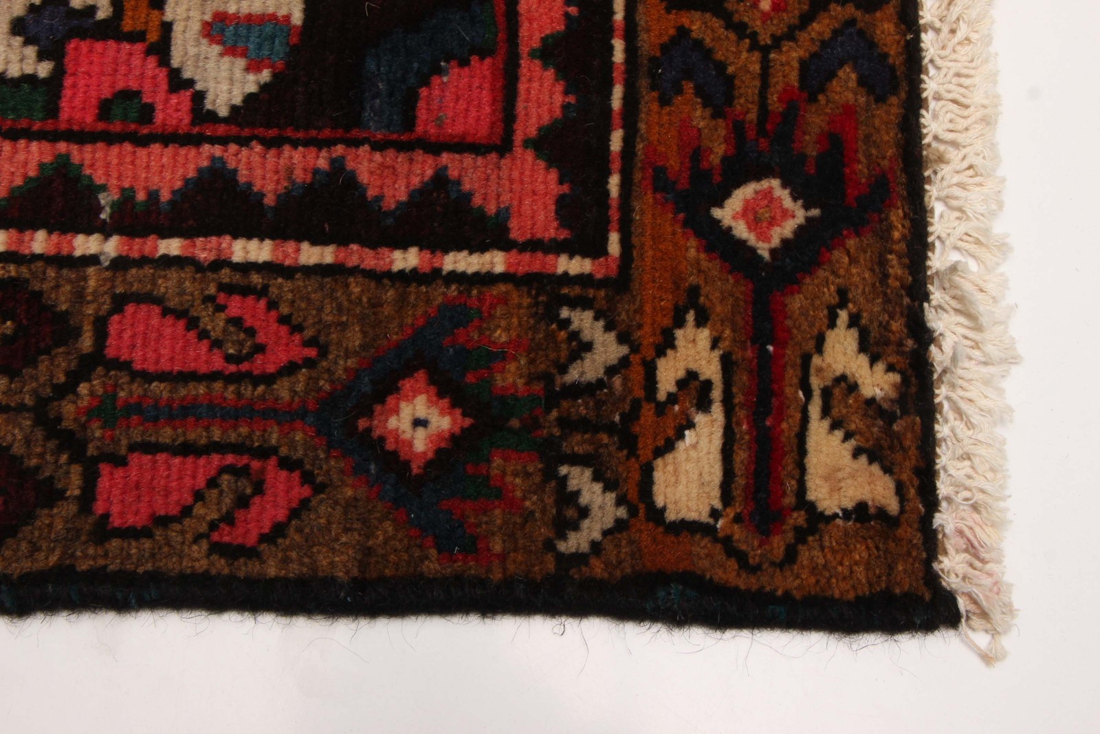 2’9″ x 9’1″ Vintage Hand-knotted Runner Rug Traditional Oriental Wool Carpet