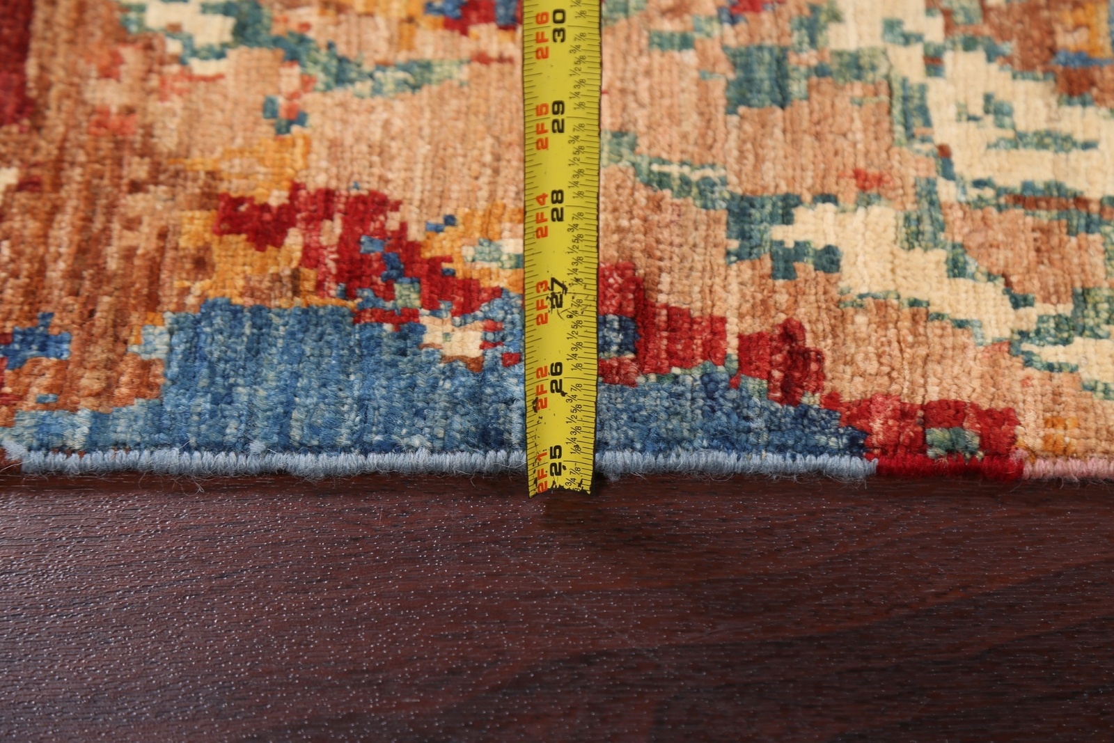 High-quality Modern Wool Rug 3×5 ft Eye-Catching Abstract Design Rug