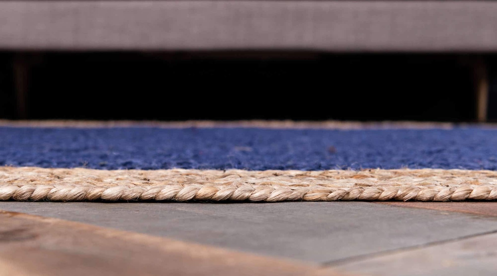 Unique Loom Braided Jute Collection Classic Quality Made Natural Hand Woven