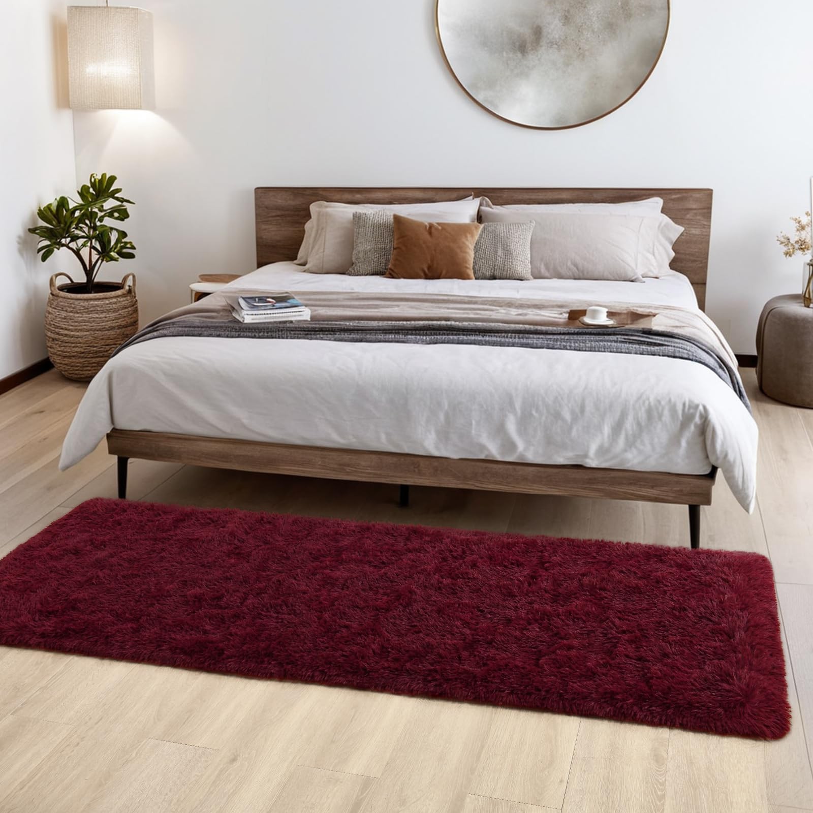Nuttumico 2×6 Feet Ultra Soft Runner Rugs for Bedroom with Upgraded Non-Slip …