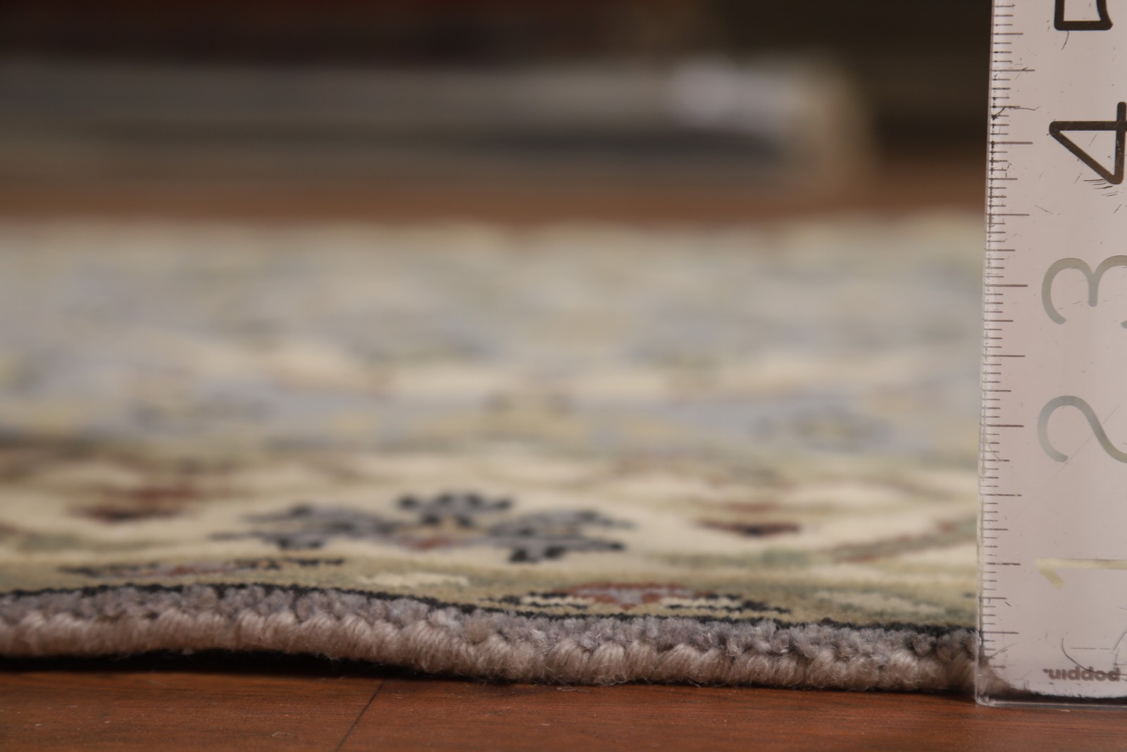Oushak Oriental Accent Rug 4×6 Hand-knotted Wool Geometric Indian for Any Room