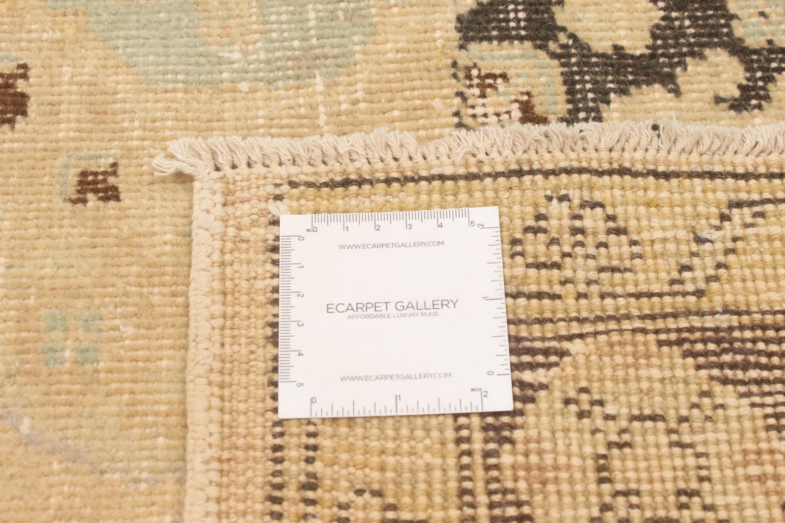 Vintage 4’10” x 12’8″ Traditional Hand Knotted Vegetable Dye Wool Area Rug