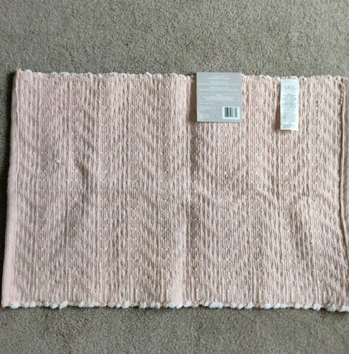 Brand New With Tag SKL Home 30″X20″ 100% Cotton Rug