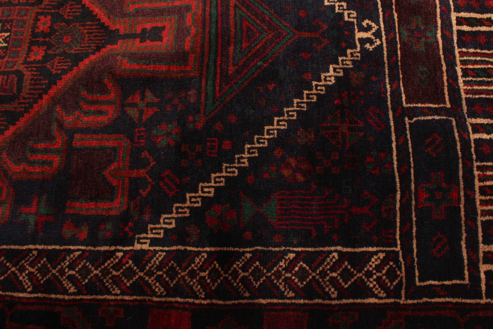 Traditional Vintage Hand-Knotted Area Rug 3’0″ x 5’7″ Oriental Wool Carpet