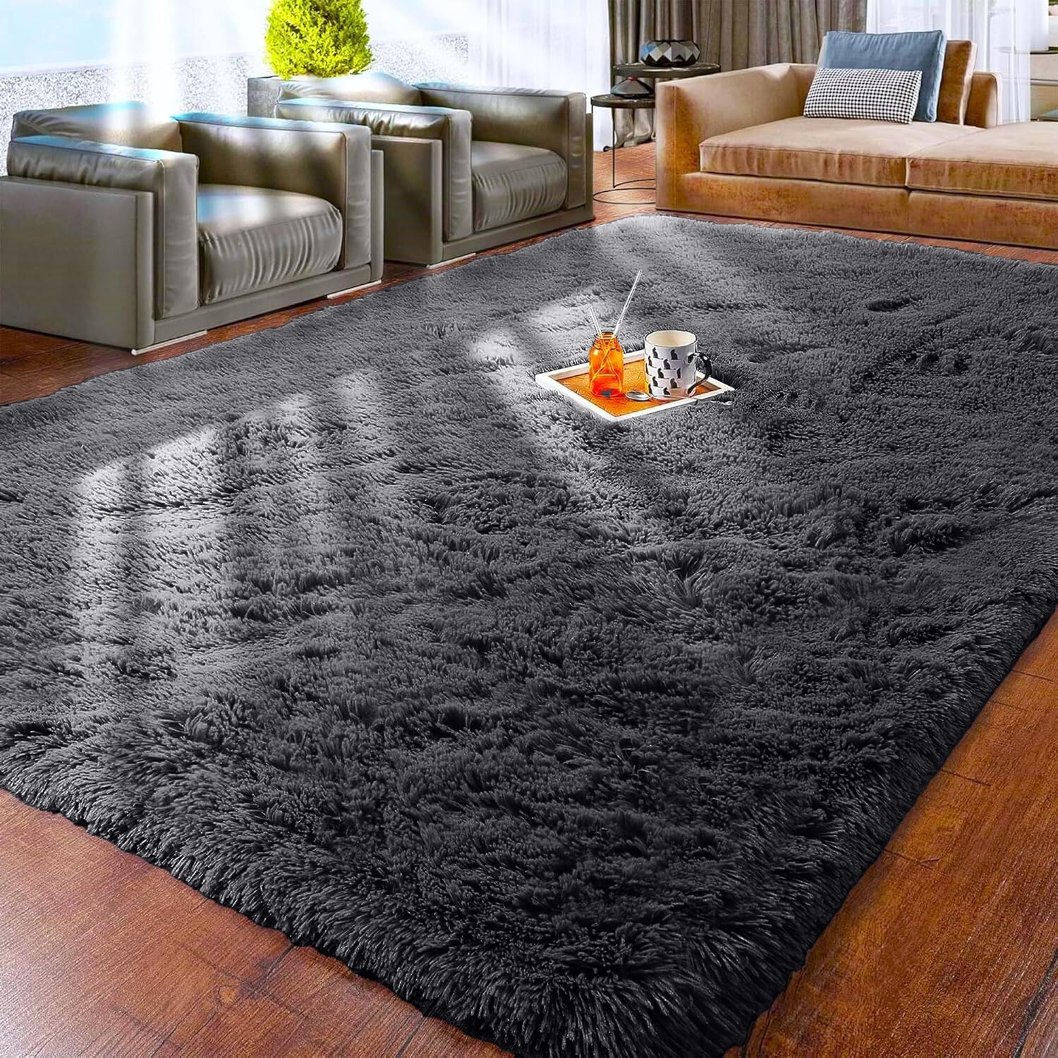 Large Shaggy Rugs Indoor Living Room Rug Bedroom Carpet Long Hallway Runner Mat