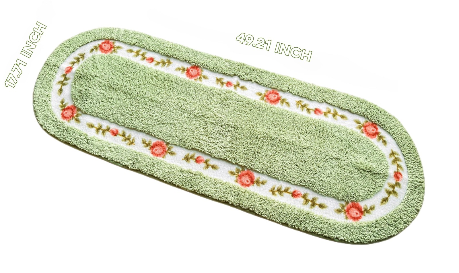 Nice Rose Flower Area Rugs for Living Room Bedroom Super Soft Bathroom Rugs Bath