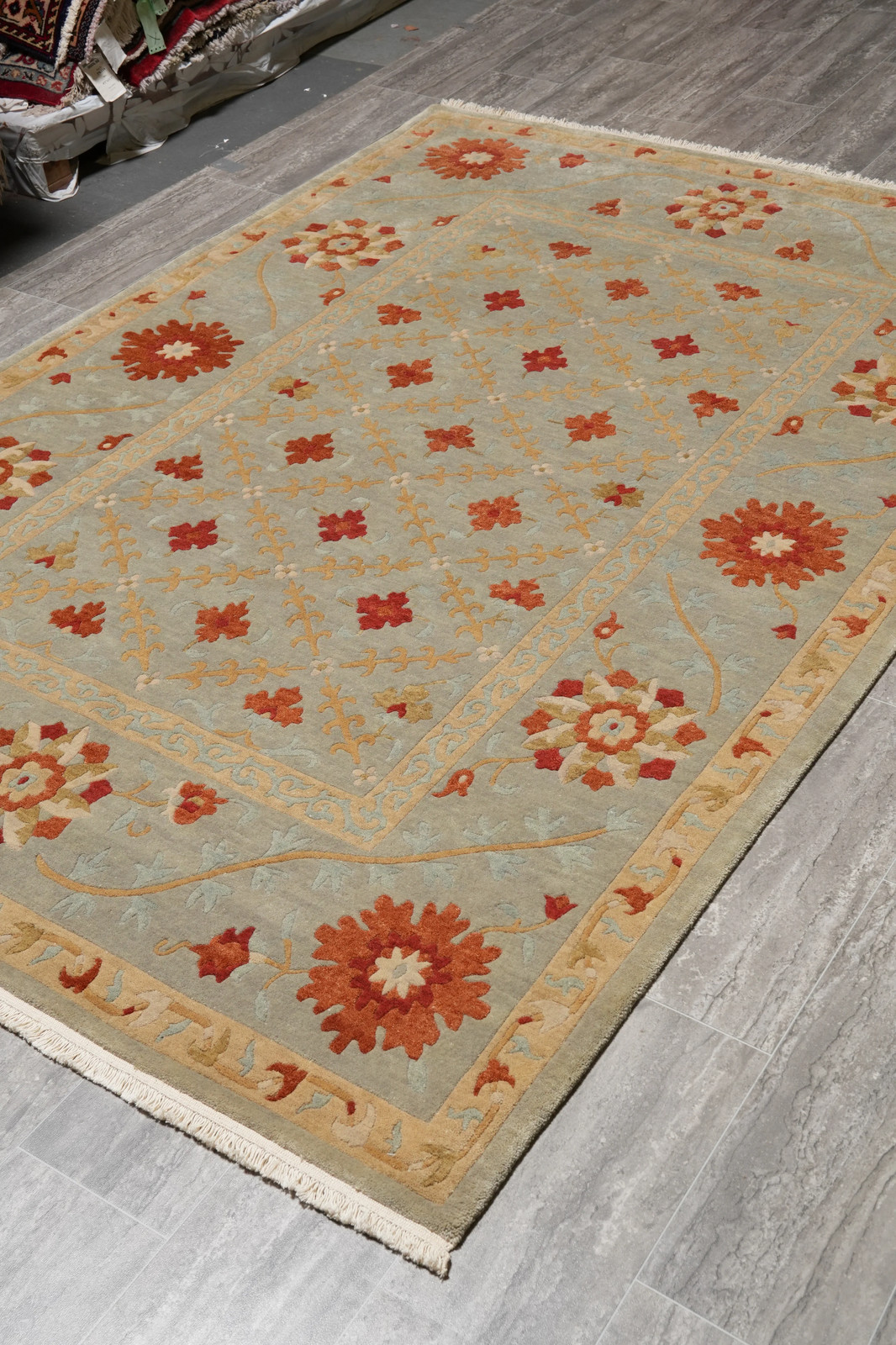 5.5 X 8 Nepal Handmade Rug #F-4433