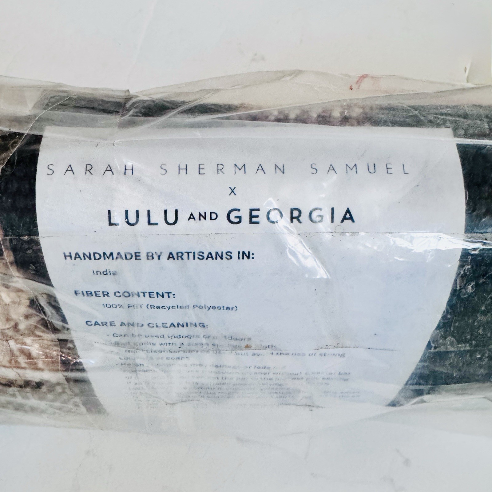 Lulu Georgia Thatcher Handwoven Runner Rug Sarah Samuel 2’6″ x 8′ Basketweave