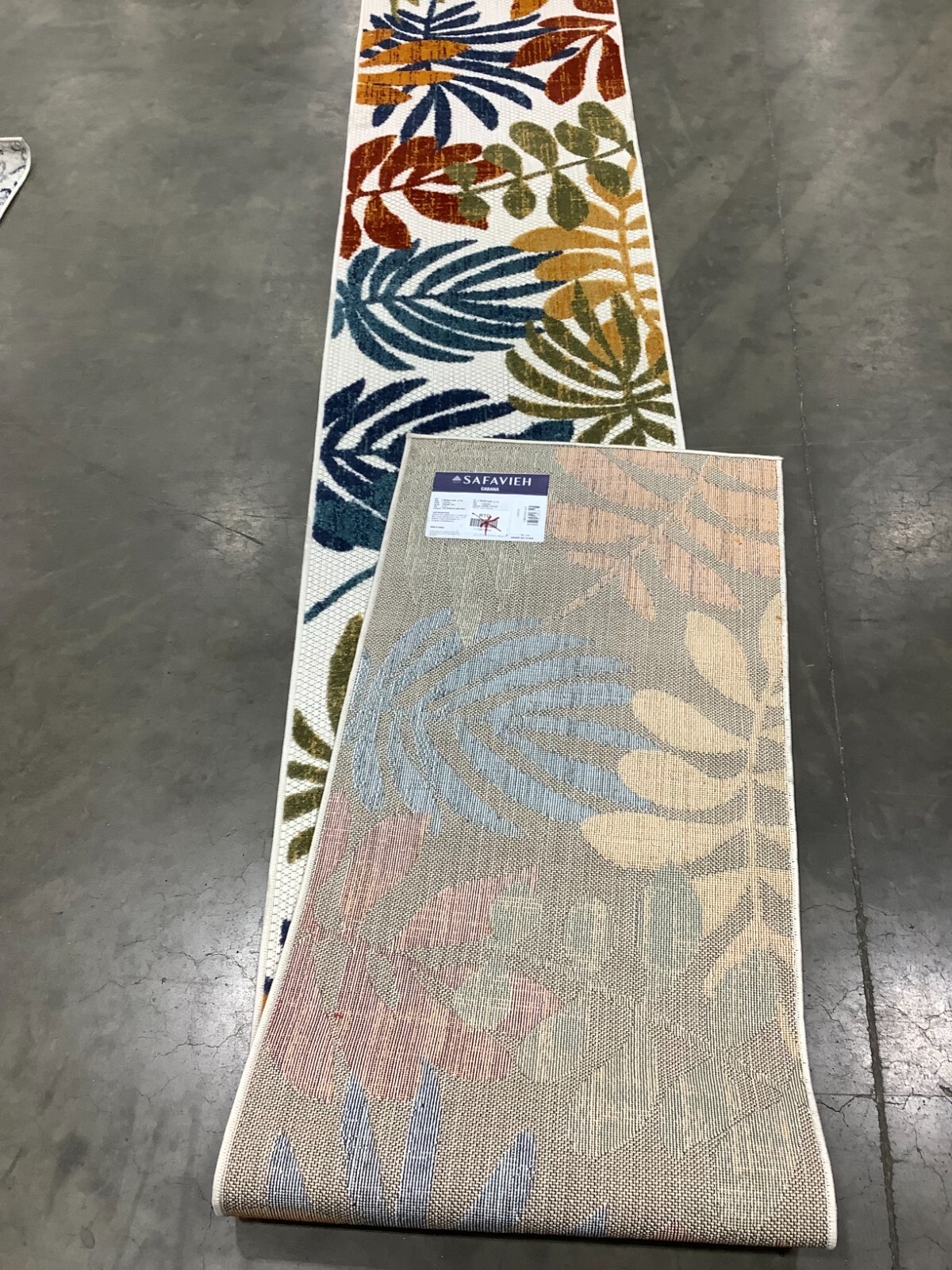 CREME / RED 2′-0″ x 18′-0″ Flaw in Rug, Reduced Price 1172681287 CBN814A-218