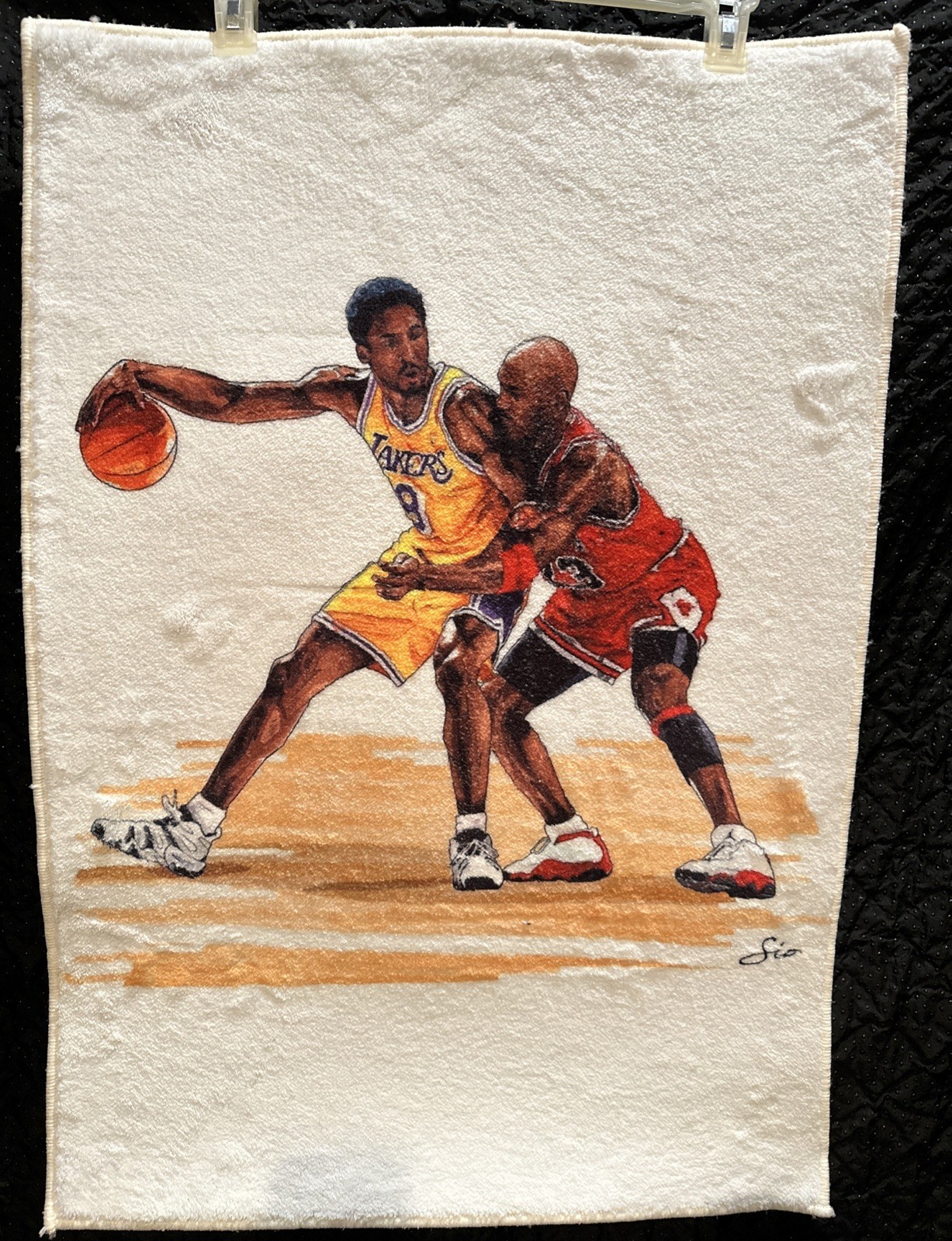 Michael Jordan Kobe NBA Basketball Indoor Area Rug Floor Mat Fan Decor Wall Art