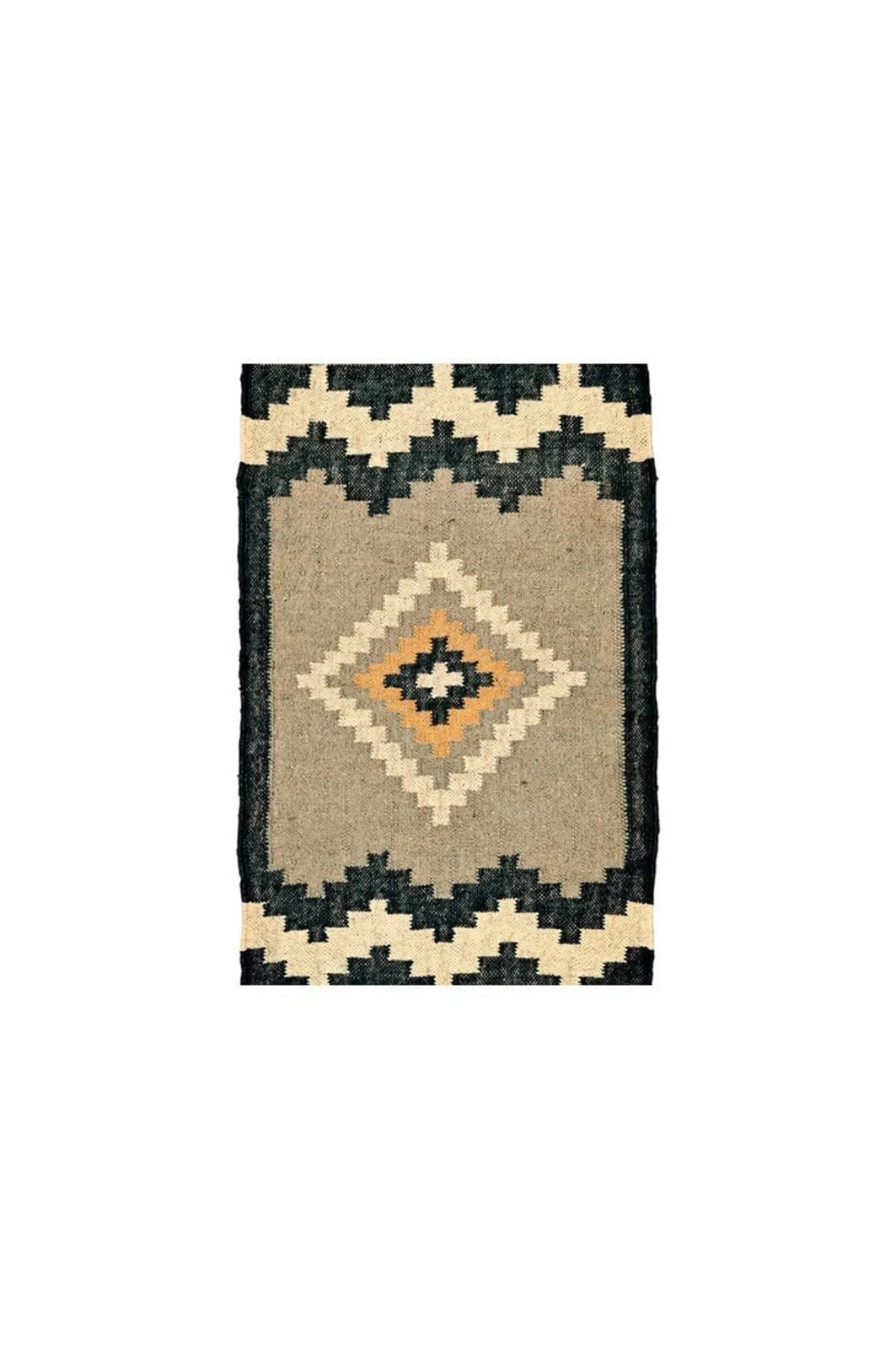 Custom Handwoven Wool Jute Kilim Rug Color Multicolor Design Carpet Rug