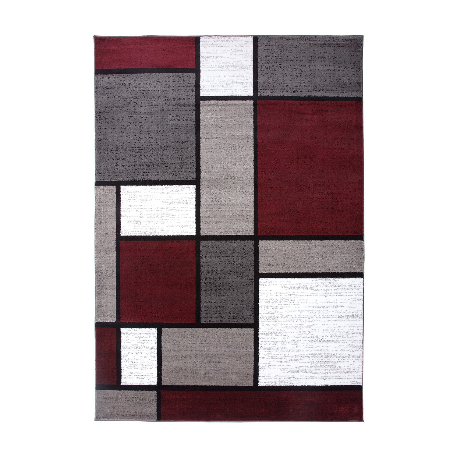 Rugshop Rugs for Sale Contemporary Boxed Color Block Bedroom Rug Living Room Rug