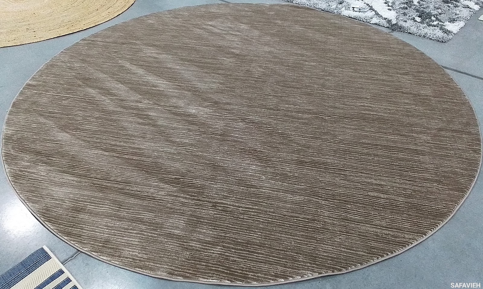 LIGHT BROWN 10′-0″ x 10′-0″ Back Stain Rug, Reduced Price 1172798566 VSN606C-10R