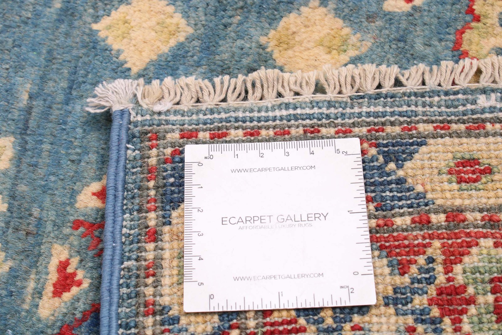 Traditional Hand-Knotted Geometric Carpet 7’11” x 9’9″ Oriental Wool Area Rug