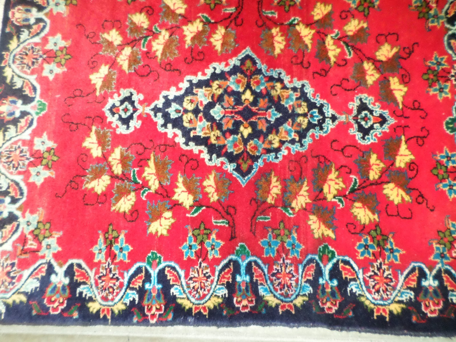 SUPER 100% WOOL PILE HAND KNOTTED ORIENTAL RUG 2′ 6″ X 3′ 3″ SKU # P11190