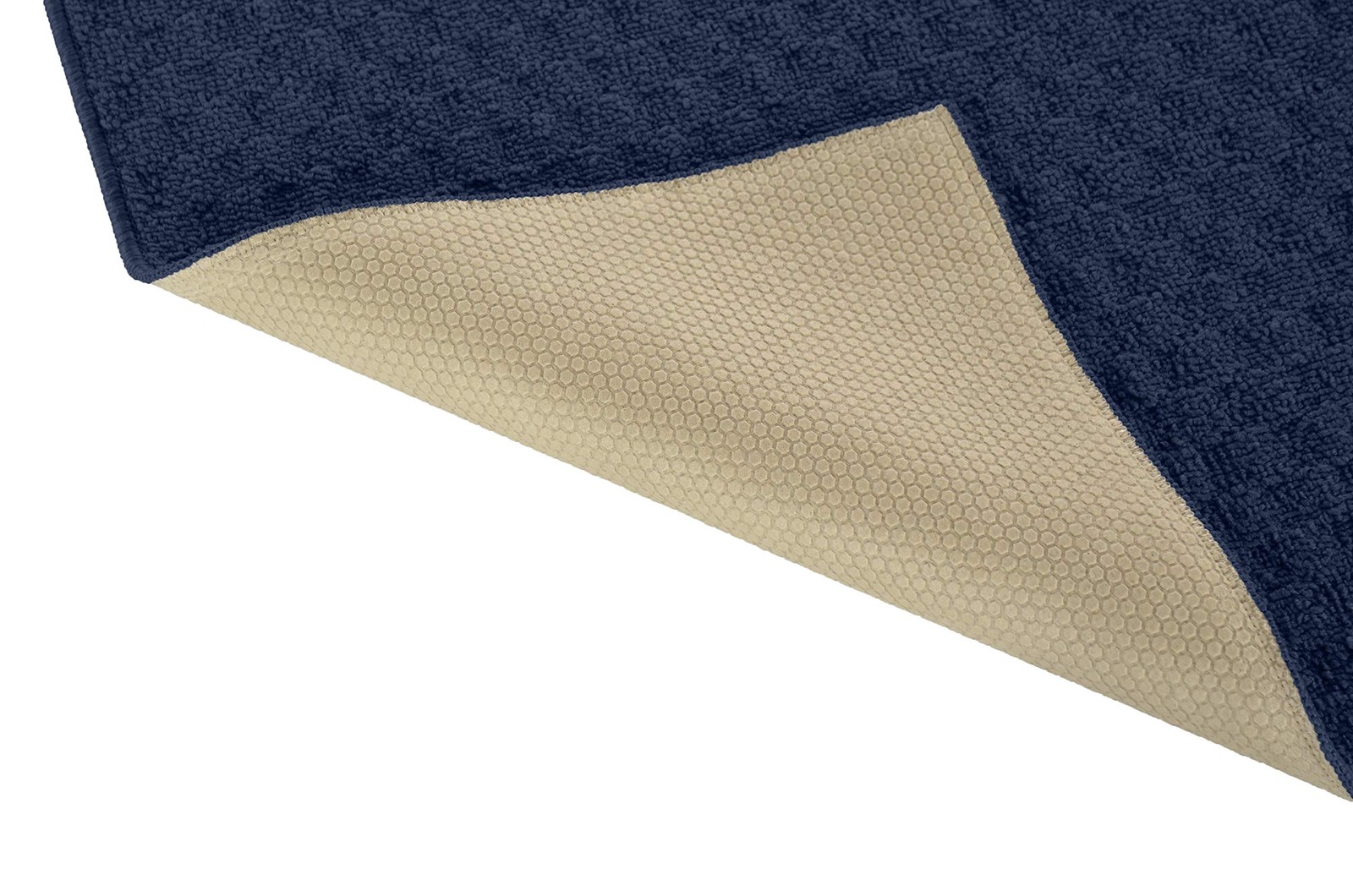 Garland Rug Town Square Navy Blue 2 X 12 Non Slip Area Rug For Living For