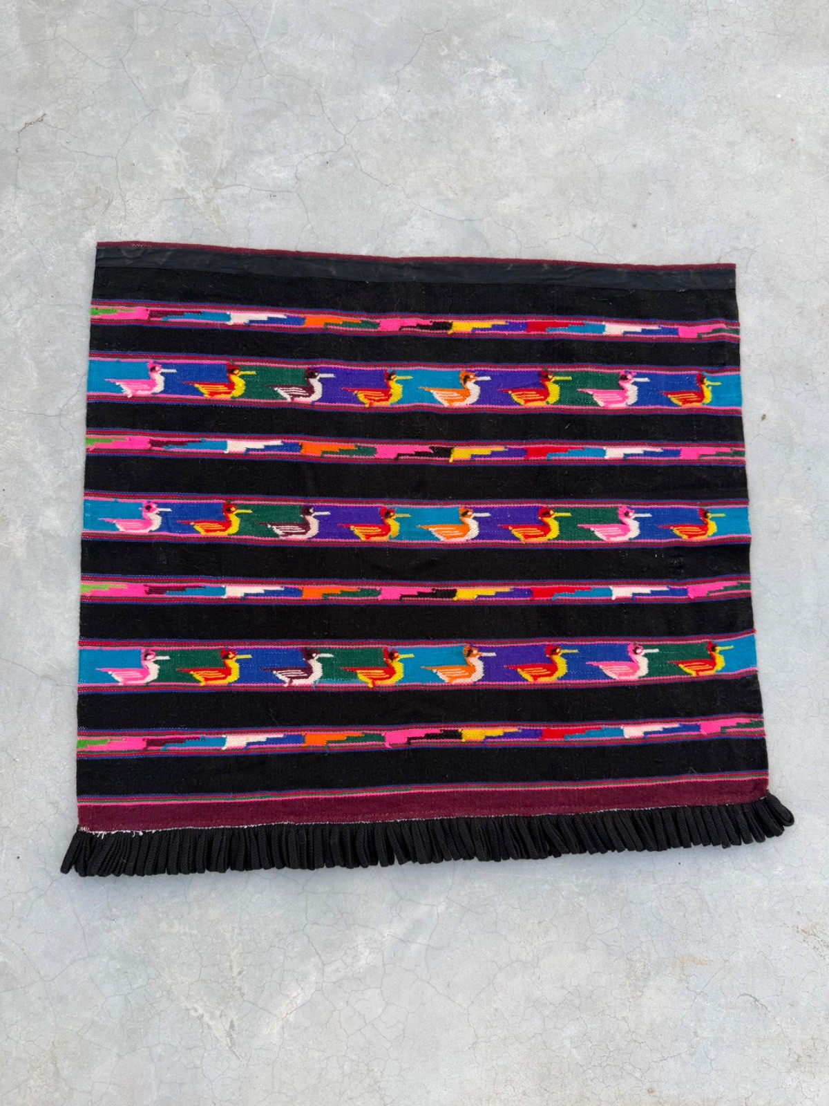 Vintage Beautiful Hand Woven Traditional Wool Weaving Tapestry Kilim Rug 68x80Cm
